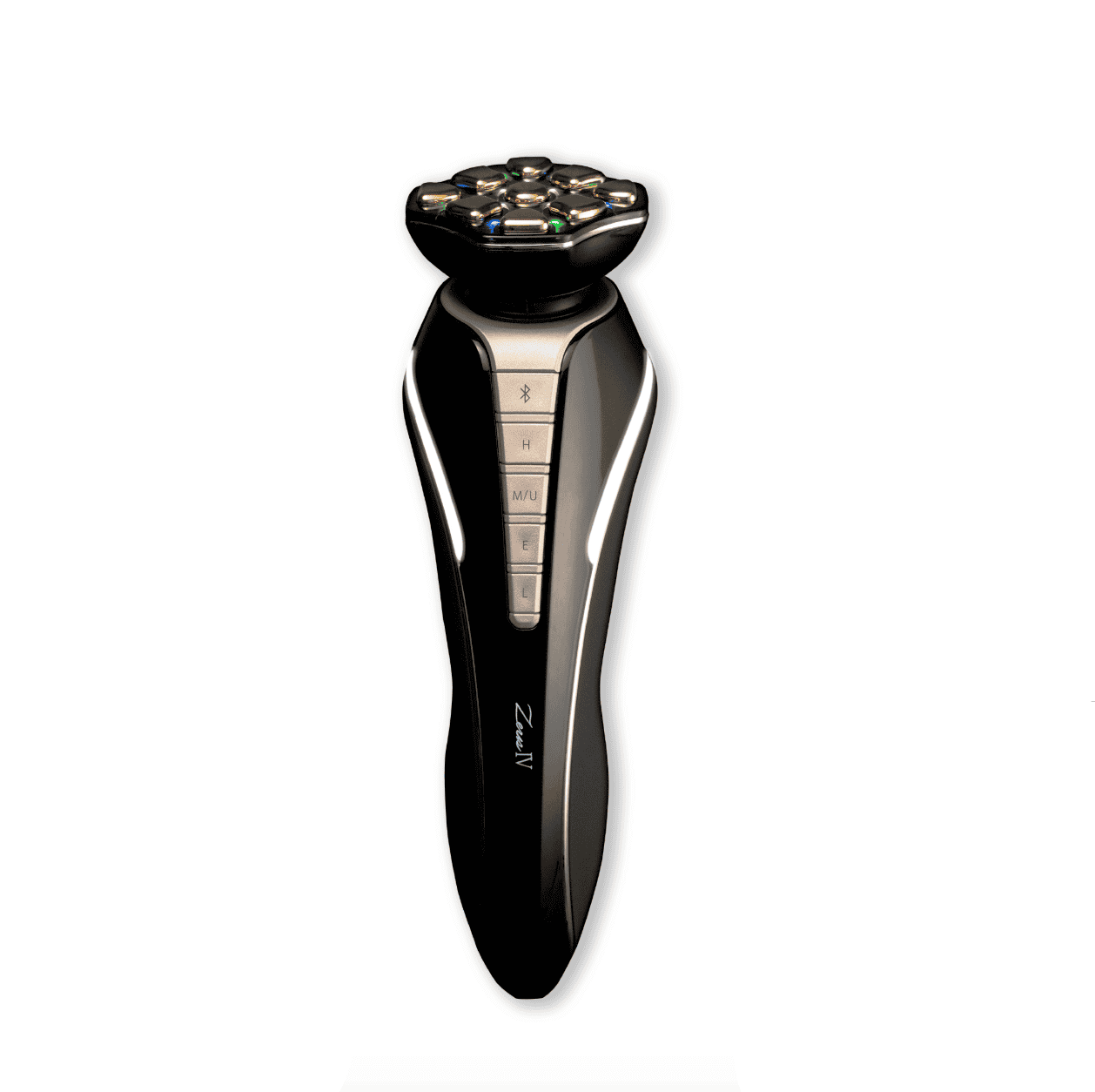 ARTISTIC & Co. Dr. Arrivo The Zeus IV 4D Lifting RF Beauty Device with 24K Gold Head and Bluetooth control.