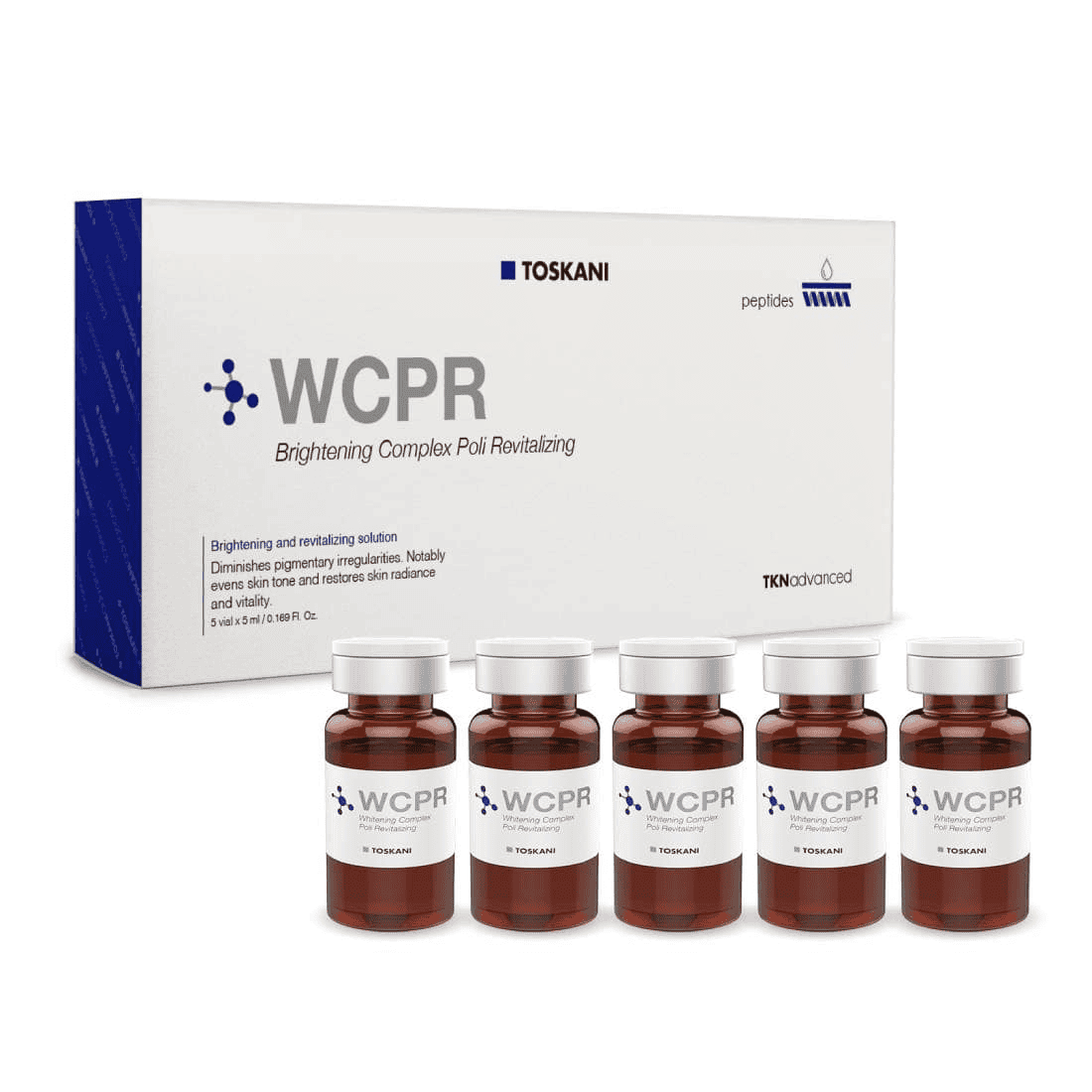 TOSKANI WCPR Depigmenting & Brightening Booster 5x5ml